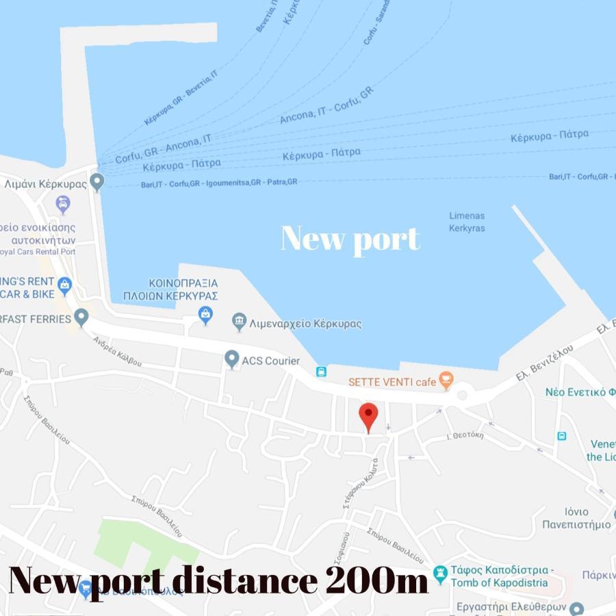 Apartment Joy New Port Corfu Town Corfu (city)